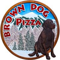 Brown Dog Pizza logo