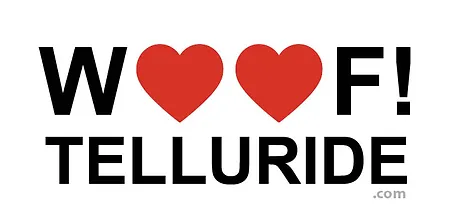 WOOF! Telluride logo